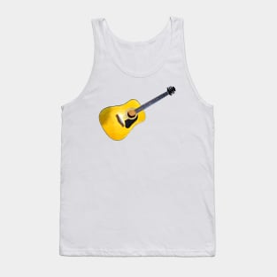 Painting of an Acoustic Guitar Tank Top